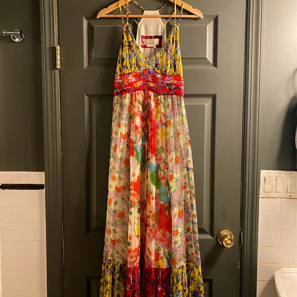 Anthropology Empire Waist Maxi Dress, Size 0P